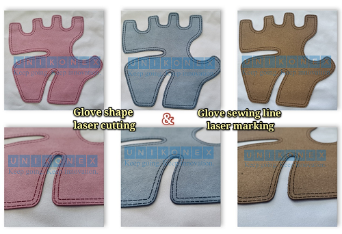 How to make gloves? Laser mark machine let SEWING more easy