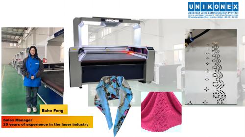 UNIKONEX HIJAB AND FABRIC LASER CUTTING MACHINE