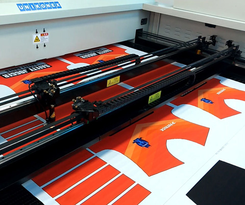 UL-VD Series DSLR Vision Laser Cutting Machine